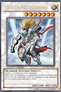 Lightning Warrior [JUMP-EN046] Ultra Rare | Exor Games New Glasgow