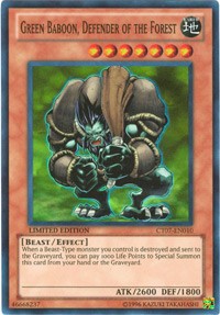 Green Baboon, Defender of the Forest [CT07-EN010] Super Rare | Exor Games New Glasgow