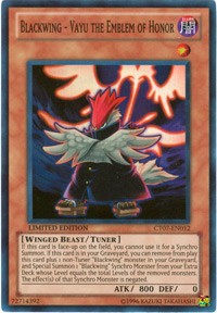 Blackwing - Vayu the Emblem of Honor [CT07-EN012] Super Rare | Exor Games New Glasgow