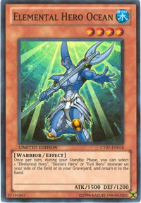 Elemental HERO Ocean [CT07-EN018] Super Rare | Exor Games New Glasgow