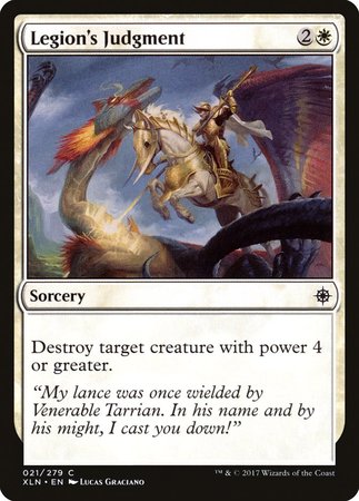 Legion's Judgment [Ixalan] | Exor Games New Glasgow