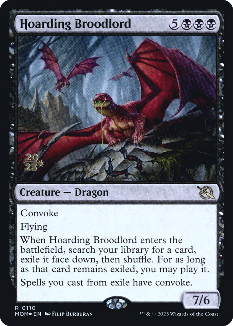 Hoarding Broodlord [March of the Machine Prerelease Promos] | Exor Games New Glasgow