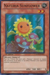 Naturia Sunflower [HA03-EN011] Super Rare | Exor Games New Glasgow