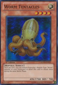 Worm Tentacles [HA03-EN023] Super Rare | Exor Games New Glasgow