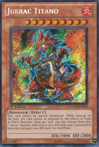 Jurrac Titano [HA03-EN039] Secret Rare | Exor Games New Glasgow