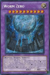 Worm Zero [HA03-EN056] Secret Rare | Exor Games New Glasgow