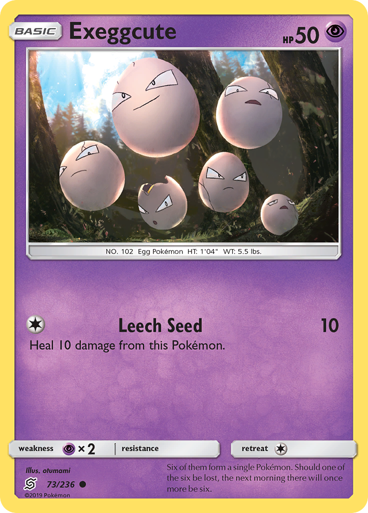 Exeggcute (73/236) [Sun & Moon: Unified Minds] | Exor Games New Glasgow