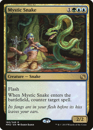 Mystic Snake [Modern Masters 2015] | Exor Games New Glasgow