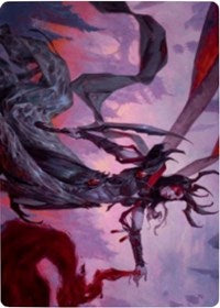 Drana, the Last Bloodchief Art Card [Zendikar Rising Art Series] | Exor Games New Glasgow