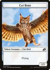 Cat Bird // Thopter Double-Sided Token [Starter Commander Decks] | Exor Games New Glasgow