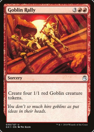 Goblin Rally [GRN Guild Kit] | Exor Games New Glasgow