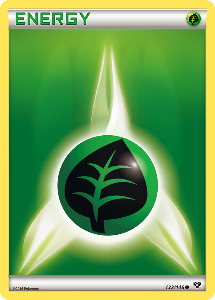 Grass Energy (132/146) [XY: Base Set] | Exor Games New Glasgow