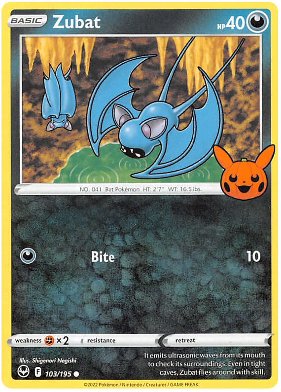 Zubat (103/195) [Trick or Trade 2023] | Exor Games New Glasgow