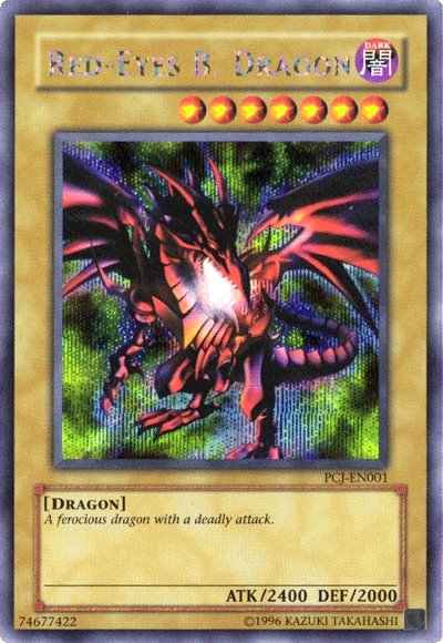 Red-Eyes B. Dragon [PCJ-EN001] Prismatic Secret Rare | Exor Games New Glasgow