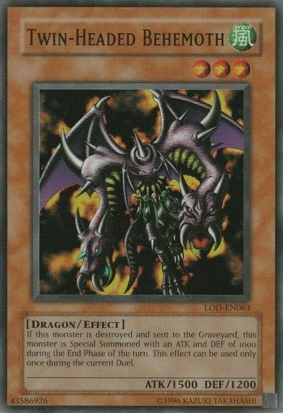 Twin-Headed Behemoth [LOD-EN063] Super Rare | Exor Games New Glasgow