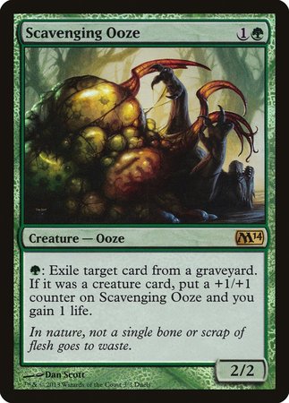 Scavenging Ooze [Duels of the Planeswalkers 2013 Promos ] | Exor Games New Glasgow