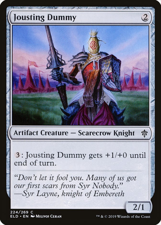 Jousting Dummy [Throne of Eldraine] | Exor Games New Glasgow
