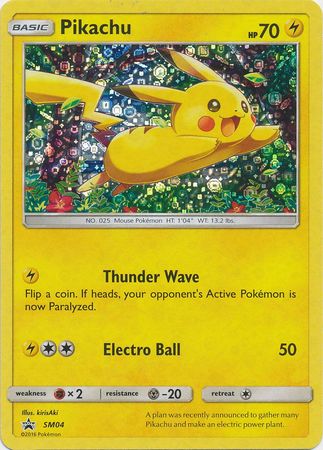 Pikachu (SM04) (General Mills Promo) [Sun & Moon: Black Star Promos] | Exor Games New Glasgow