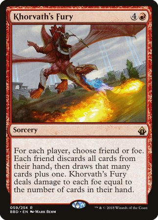 Khorvath's Fury [Battlebond] | Exor Games New Glasgow