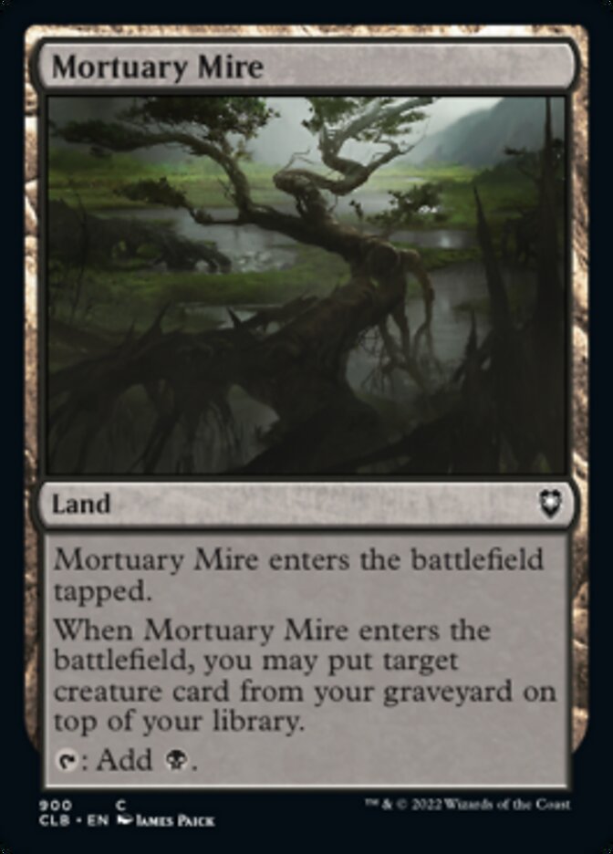 Mortuary Mire [Commander Legends: Battle for Baldur's Gate] | Exor Games New Glasgow