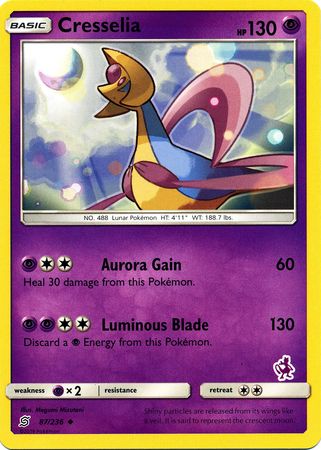 Cresselia (87/236) (Mewtwo Deck) [Battle Academy 2020] | Exor Games New Glasgow