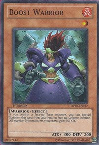 Boost Warrior [DP10-EN012] Super Rare | Exor Games New Glasgow