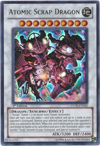 Atomic Scrap Dragon [STOR-EN043] Ultra Rare | Exor Games New Glasgow