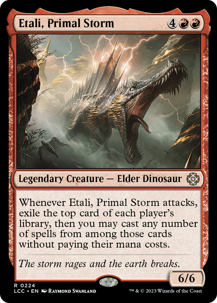 Etali, Primal Storm [The Lost Caverns of Ixalan Commander] | Exor Games New Glasgow