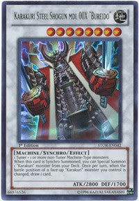 Karakuri Steel Shogun mdl 00X "Bureido" [STOR-EN042] Ultra Rare | Exor Games New Glasgow