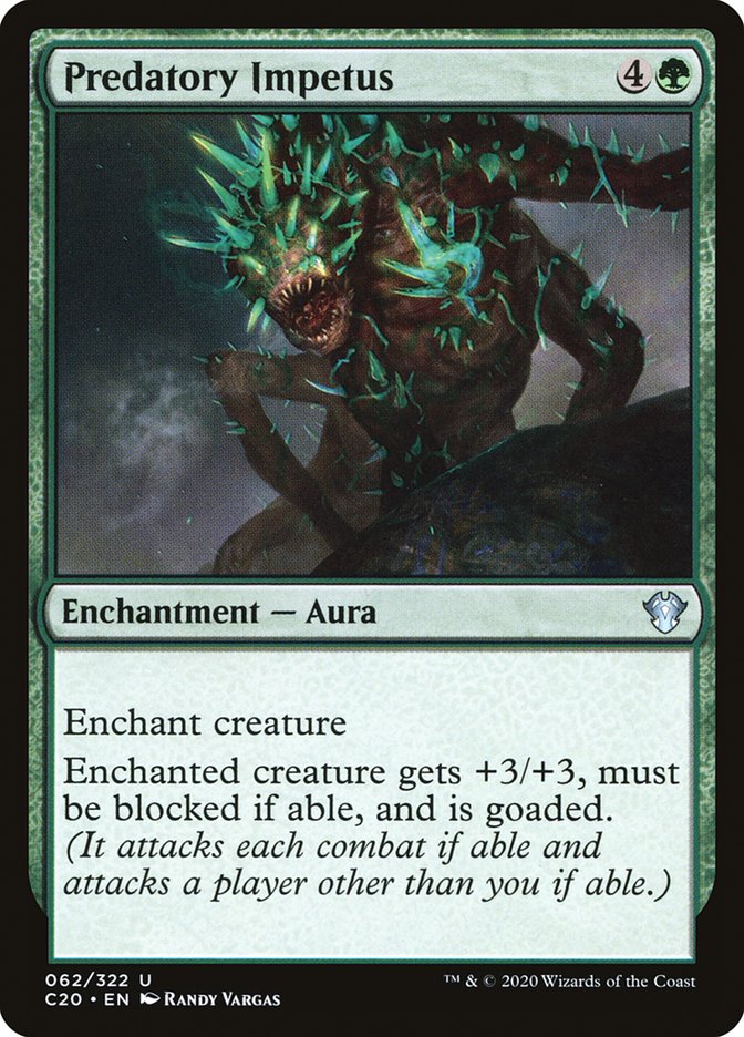 Predatory Impetus [Commander 2020] | Exor Games New Glasgow