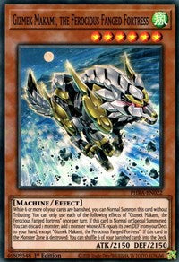 Gizmek Makami, the Ferocious Fanged Fortress [PHRA-EN022] Super Rare | Exor Games New Glasgow