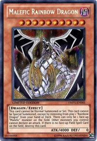 Malefic Rainbow Dragon [YMP1-EN005] Secret Rare | Exor Games New Glasgow