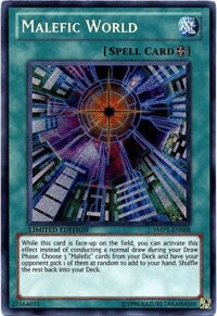 Malefic World [YMP1-EN008] Secret Rare | Exor Games New Glasgow