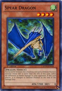 Spear Dragon [SDDL-EN016] Common | Exor Games New Glasgow