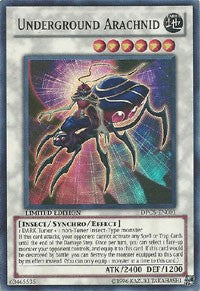 Underground Arachnid [DPC5-EN001] Super Rare | Exor Games New Glasgow