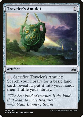 Traveler's Amulet [Rivals of Ixalan] | Exor Games New Glasgow