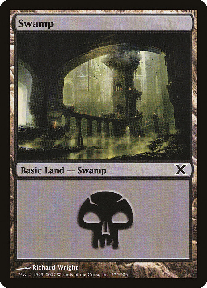 Swamp (375) [Tenth Edition] | Exor Games New Glasgow