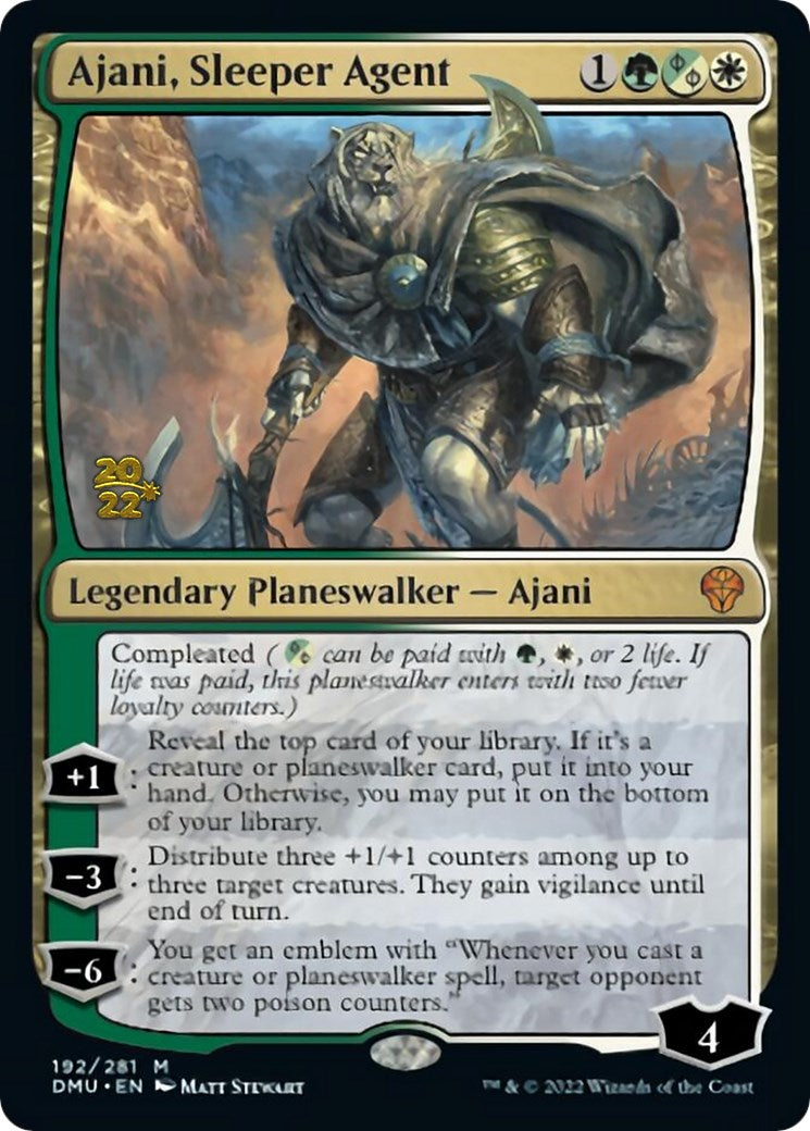 Ajani, Sleeper Agent [Dominaria United Prerelease Promos] | Exor Games New Glasgow