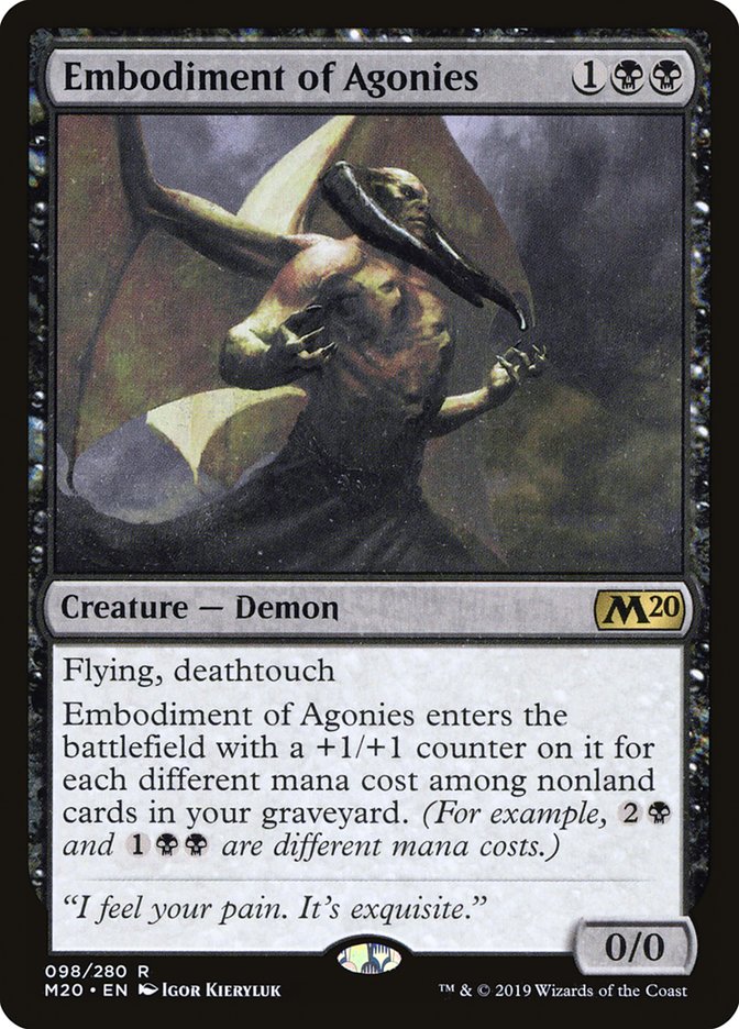 Embodiment of Agonies [Core Set 2020] | Exor Games New Glasgow