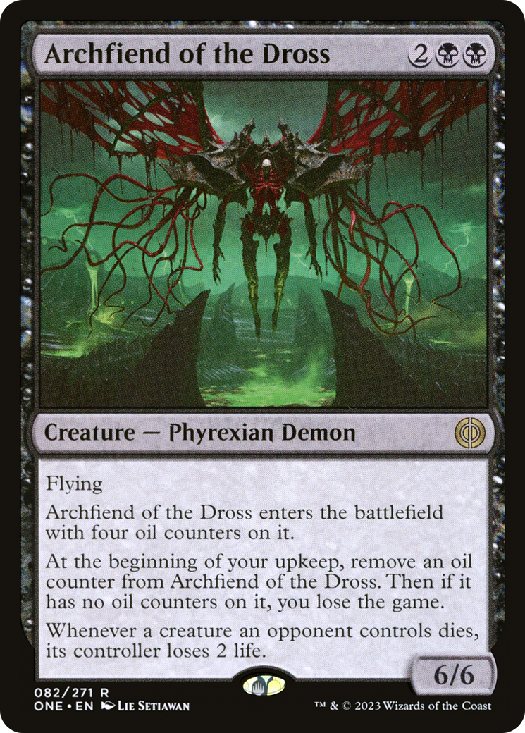 Archfiend of the Dross [Phyrexia: All Will Be One] | Exor Games New Glasgow