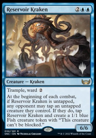 Reservoir Kraken (Promo Pack) [Streets of New Capenna Promos] | Exor Games New Glasgow