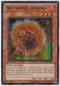 Neo Flamvell Hedgehog [HA04-EN032] Super Rare | Exor Games New Glasgow