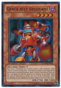 Genex Ally Bellflame [HA04-EN038] Super Rare | Exor Games New Glasgow