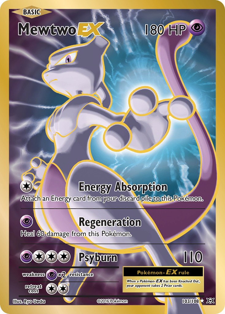 Mewtwo EX (103/108) [XY: Evolutions] | Exor Games New Glasgow