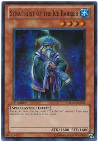 Strategist of the Ice Barrier [HA04-EN052] Super Rare | Exor Games New Glasgow