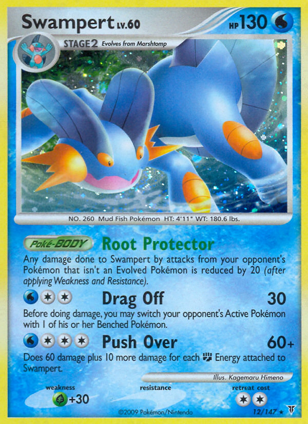 Swampert (12/147) [Platinum: Supreme Victors] | Exor Games New Glasgow