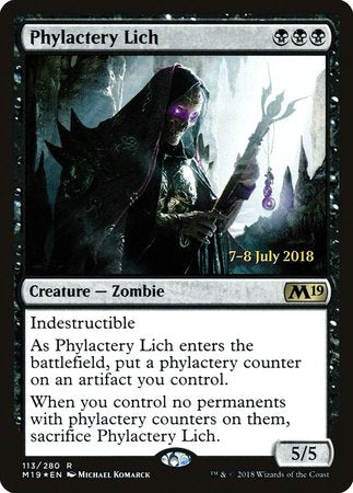 Phylactery Lich [Core Set 2019 Promos] | Exor Games New Glasgow