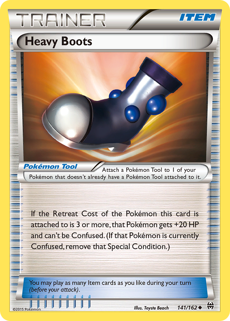 Heavy Boots (141/162) [XY: BREAKthrough] | Exor Games New Glasgow