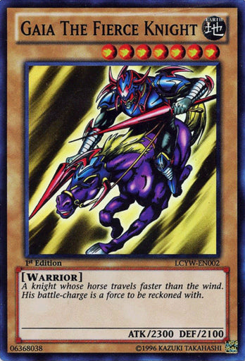 Gaia The Fierce Knight [LCYW-EN002] Super Rare | Exor Games New Glasgow