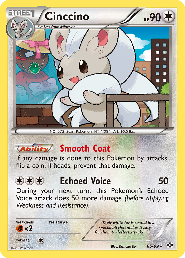 Cinccino (85/99) [Black & White: Next Destinies] | Exor Games New Glasgow